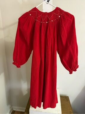 Mom & Me Smocked Bishop Dress